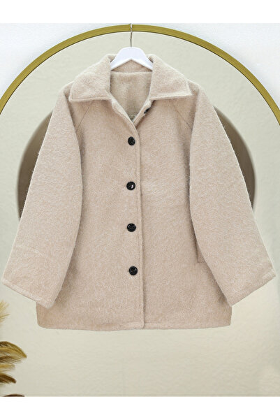 HİJABAYA Двобортний пальто з підкладкою, з двома кишенями і ґудзиками спереду