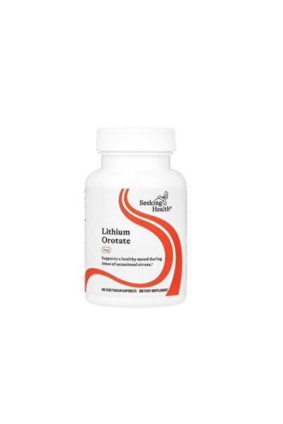 Seeking Health Orotat de litiu 100 capsule -