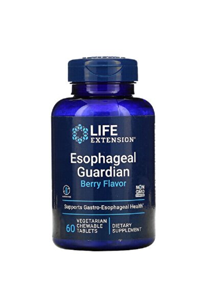 Life Extension Esophageal Guardian (Protectie Esofag) 60 tablete masticabile -
