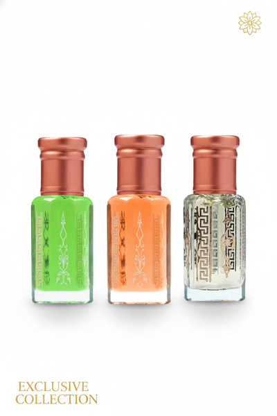 zareen (خمرية معطر شعر سنشوال+ خمرية معطر شعر ديمارلي + خمرية معطر شعر شذى مركز 6 مل)