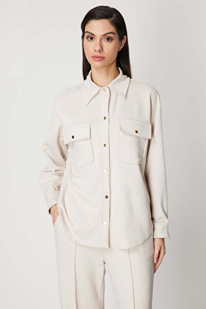 ON Kapak Cepli Çıtçıtlı Gömlek