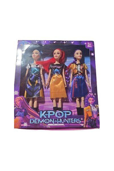 victiny Set de 3 păpuși K-pop Demon Hunter — 28 cm
