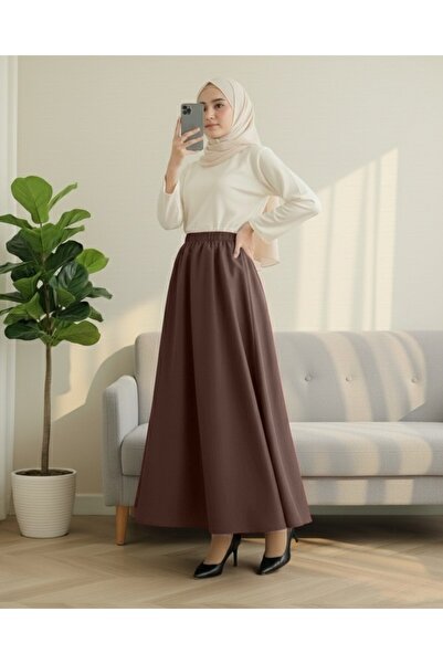 HİJABAYA Еластична талия с джобове и парашутна пола