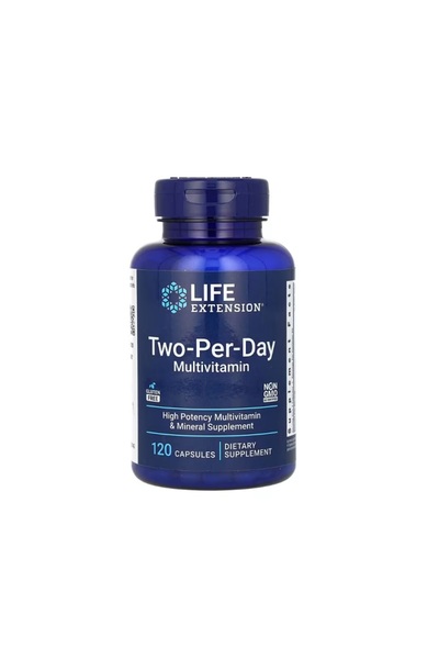 Life Extension Two-Per-Day (Complex de multivitamine si minerale) 120 Capsule -