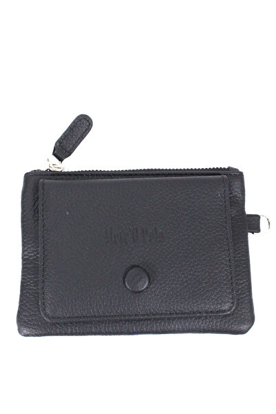 Metropolitan Mpcuz 103 Women's Unisex, Genuine Leather, Wallet Card Holder Black