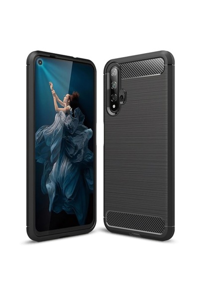 Velo Husă de protecție pentru Huawei nova 5T / Honor 20 - Carbon Xtreme Armor...