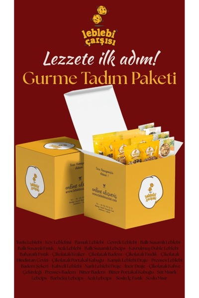 Leblebi Çarşısı Gurme Tadım Paketi