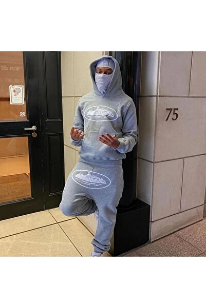 FULL TOLERANCE Σετ φούτερ και παντελόνι με στάμπα, Νέα σεζόν, Μοντέλο Unisex,...