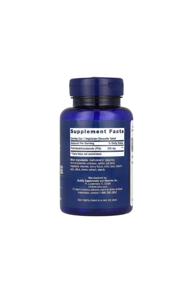 Life Extension PEA Discomfort Relief 60 chewable tablets -