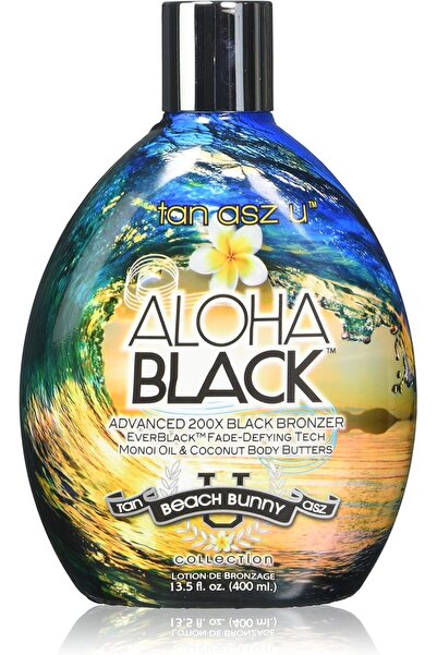 Tan Asz U برونزر ألوها بلاك أدفانسد ٢٠٠ إكس الأسود - ١٣٫٥ أونصة