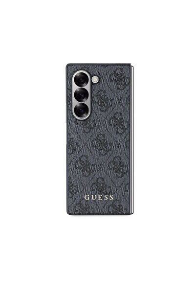 Guess Case compatible with Samsung Galaxy Z Fold6, Advanced Style P216, Plastic, Pitch Black