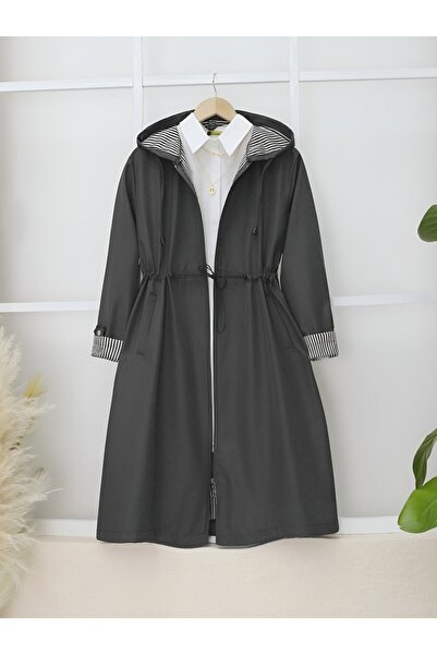 HİJABAYA Καμπαρντίνα με κουκούλα με ελαστικό μανίκι μέσης