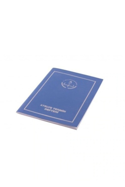 Gülpaş Atölye Temrin Defteri 12 adet Plastik Kapak 48 Yaprak 20x28 Cm