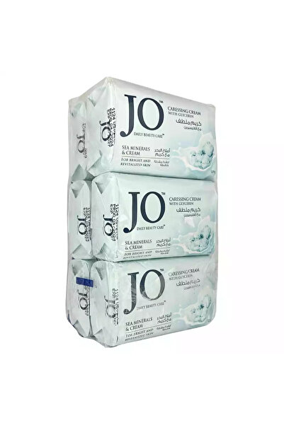 Jo صابونة كريمية للعناية اليومية بالجمال، غنية بالمعادن البحرية والكريم، مع ا...
