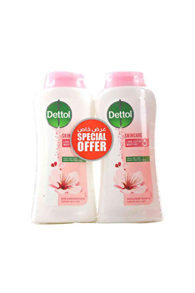 Dettol غسول للجسم مضاد للبكتيريا ومرطب يدوم طويلاً برائحة زهر الساكورا - 2 × ...