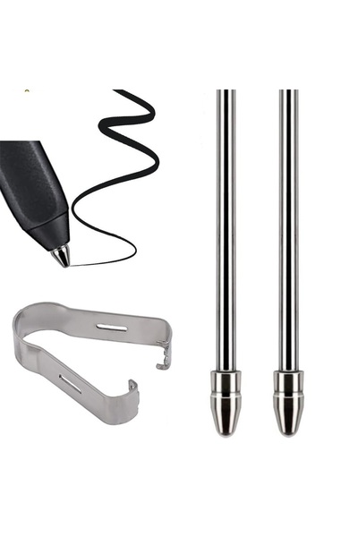 gökmer S Pen Pen Alloy(Titanium) Nib S6/S6Lte/S7/S7Fe/S8/S8+/S9/S9Fe/S9+/S10/S10+/S11 Pen Tip (2 Pcs)