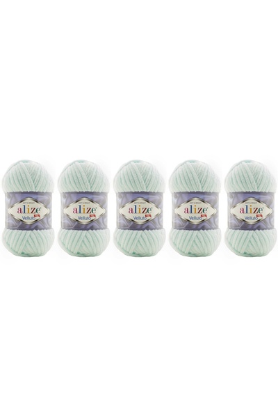 Alize Velluto Velvet Hand Knitting Yarn 100 Gr 3 Pcs Colors