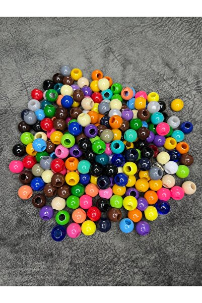 Mos Tespih 10 Gram Plastik Boncuk 10x11mm Takı Boncuğu