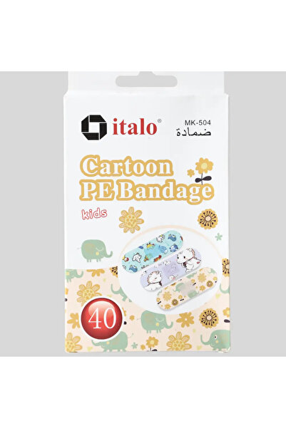 Italo Cartoon PE Bandage for kids- 40pcs