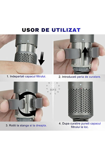 OEM Air filter cleaning brush for hair dryers