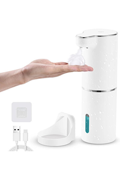 NEALDİN LAOPAO Sensörlü Otomatik Köpük Sabunluk – Duvara Monte, USB Şarjlı, T...