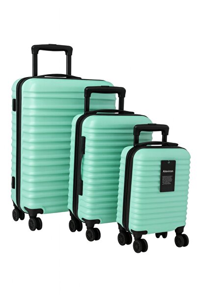 Generic 3-Piece Hardside Luggage Set with Spinner Wheels – Lightweight Suitcase Set (20/24/28 Inch) BLACK