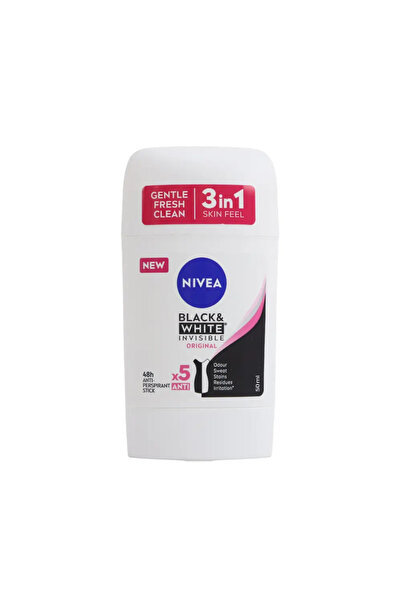 NIVEA مزيل عرق أصلي غير مرئي من بلاك آند وايت - 50 مل