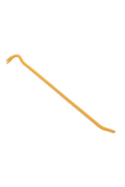 Lawazim Crowbar 75cm Orange - Heavy Duty Pry Bar with Nail Puller