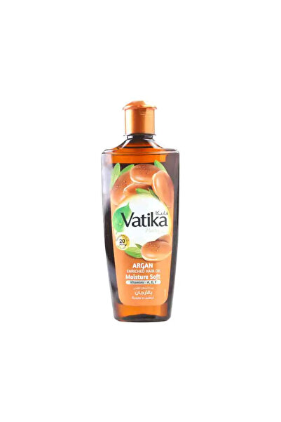 Vatika Naturals Argan Enriched Hair Oil for Moisture Soft Hairs- 200ml