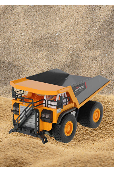 Boratila Toys 2.4Ghz 1:18 Uzaktan Kumandalı Full Fonksiyon 9 Kanal Işıklı Metal Kasa Kamyon İş Makinesi