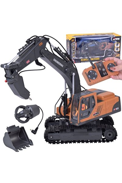 Boratila Toys Metal 2.4Ghz 30 Metre Çekim Mesafeli Işıklı Sesli Full Fonksiyon Kepçe