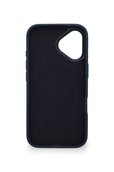 PiyasaSepeti Brushed Ego Case iPhone 17 Deep Indigo