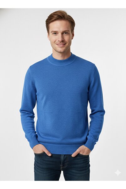 ModaPlaza Men's Half Turtleneck Sweater