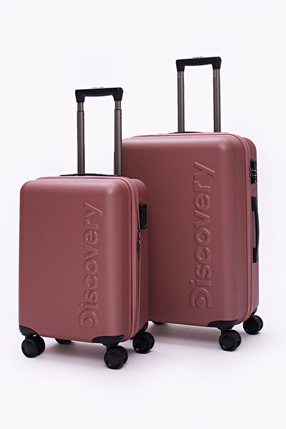 Discovery 2'li Valiz Seti Orta ve Kabin Boy – Ultra Hafif, Darbe Dayanıklı, 360° Sessiz Tekerlek, TS