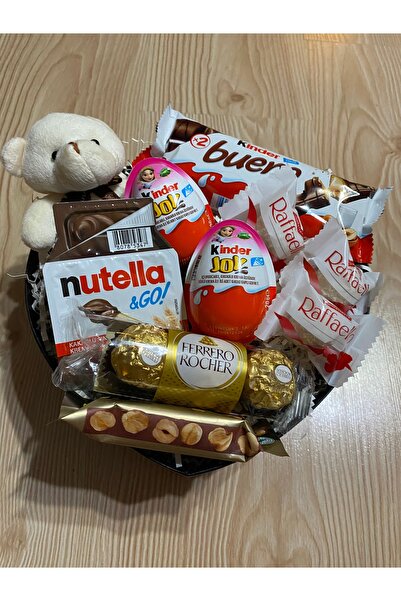 Sweet Çikolata dolu hediye kutusu ,kinder yumurtalı kutu