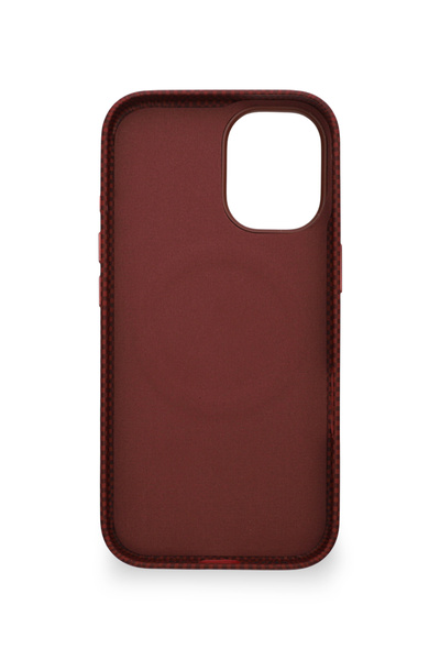 PiyasaSepeti Carbon Weave Magsafe iPhone 17 Magma Red