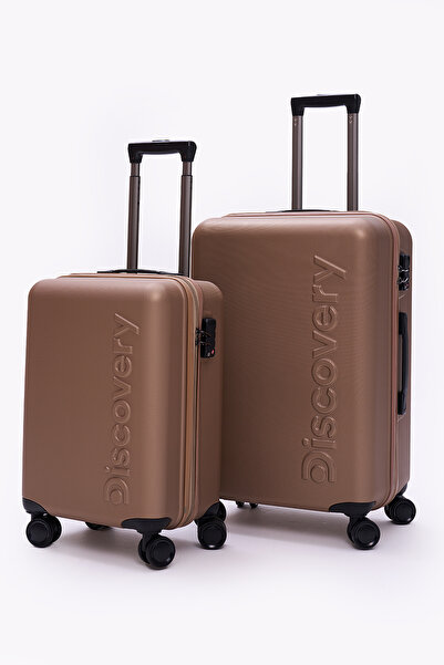 Discovery 2'li Valiz Seti Orta ve Kabin Boy – Ultra Hafif, Darbe Dayanıklı, 360° Sessiz Tekerlek, TS