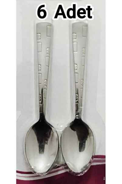 lawrenceshop 6 Adet Servis Çay Kaşığı Kahvehane Kafe Büfe Lokantalar İçin Uygun
