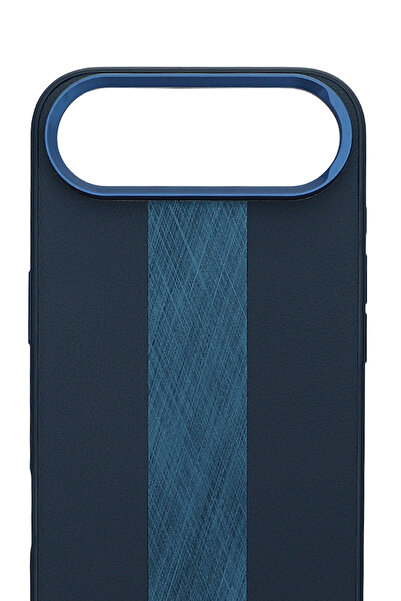 PiyasaSepeti جراب آيفون 17 إير من برشد إيغو باللون الأزرق الداكن