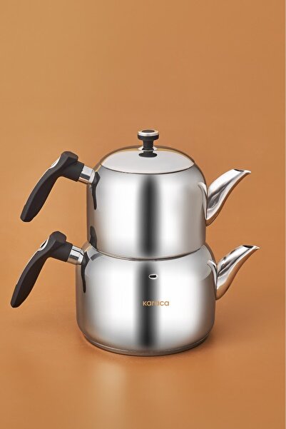 Karaca Asiye Maxi Çaydanlık Takımı Siyah