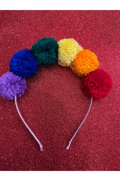 Milena Designer Store Milena Istanbul Colorful Rainbow Punch Crown