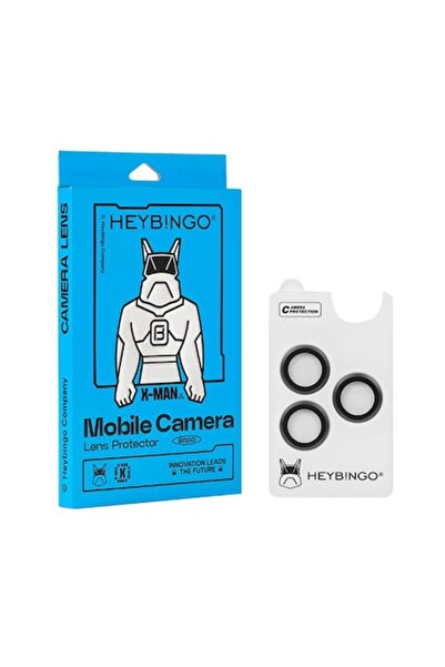 HEYBİNGO Camera Protection for Apple iPhone 15 Pro / 15 Pro Max