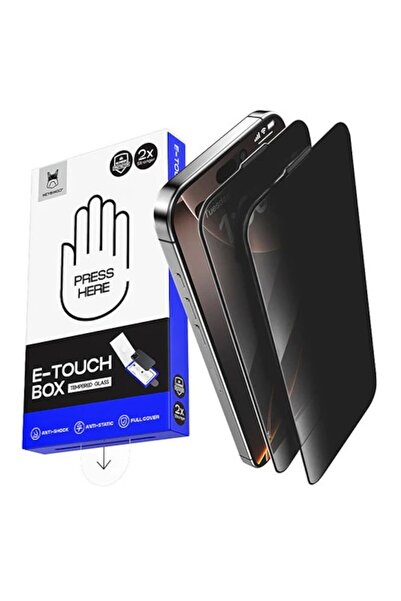 HEYBİNGO Privacy Screen Protector for iPhone 17, 2-pack, 9H Tempered Glass