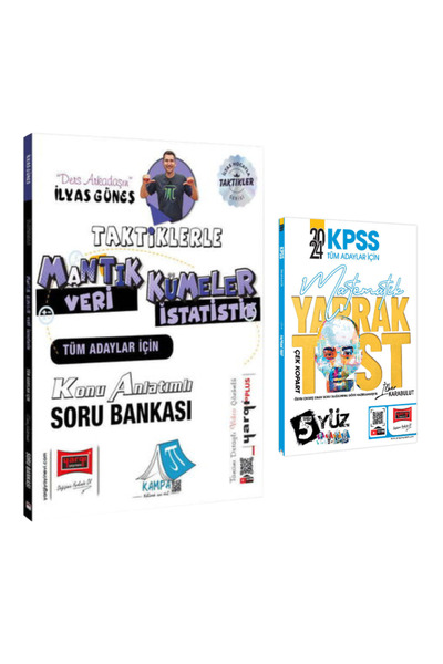 Yargı Yayınları İlyas Güneş |Tüm Adaylar İçin Taktiklerle Mantık Kümeler Veri...