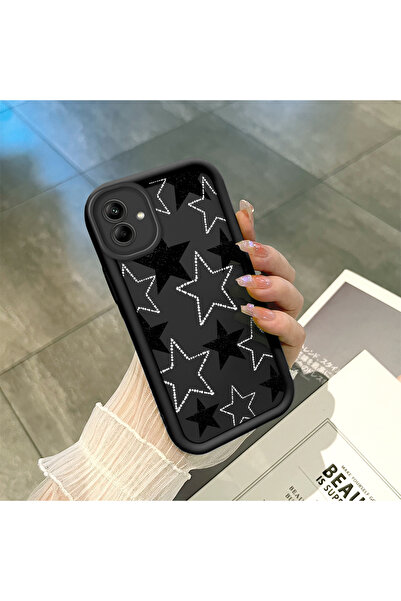 ucuc Samsung Galaxy A04 Uyumlu Silikon Malzeme Darbeye Dayanıklı Basit Siyah ...