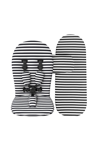 Mima Mima 2 in 1 Stroller Mattress Kit, Starter pack, Black & White