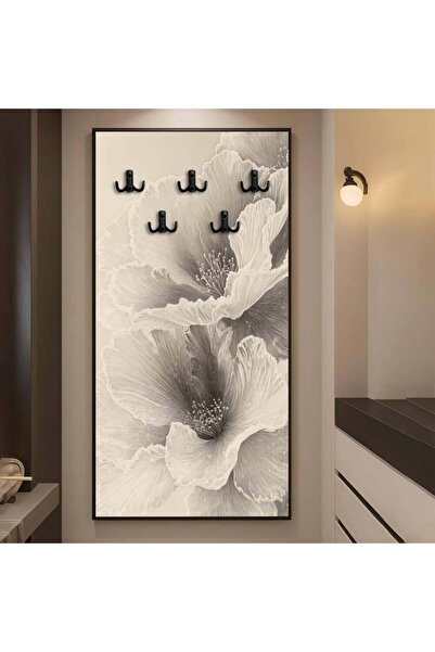 designadv لوحات قماشية علاقات الملابس-إيطار أسود