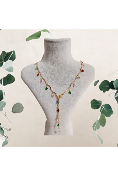 shop Damla Taşlı Y Kolye