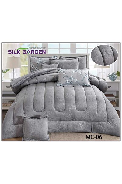 Ropi Plain embossed fur velvet duvet, 8 pieces, double size