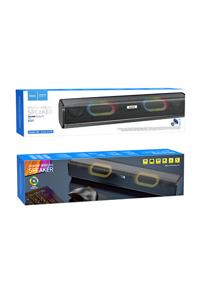 Hoco Boxa portabila (BS49), Desktop, BT Wireless, 5W*2, Black